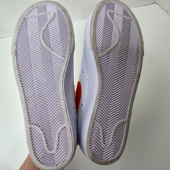 Nike Blazer Low Platform Summit White Orange size 6.5 - Picture 13 of 16